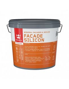Краска Tikkurila Facade Silicon БАЗА С акриловая для фасадов и цоколей 2,7л