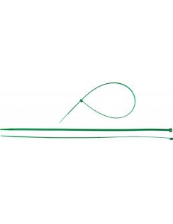 Хомуты ЗУБР нейлоновые зеленые, 4,8ммх400мм, 100шт