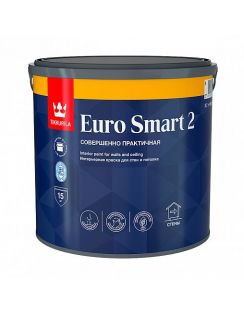 Краска Tikkurila Euro Smart-2 интерьерная 2,7л