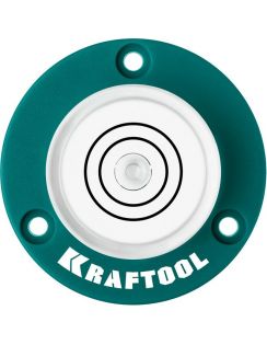 Уровень Kraftool "Бычий глаз" поверхностный магнитный