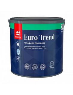 Краска Tikkurila EURO TREND интерьерная для обоев и стен 2,7л