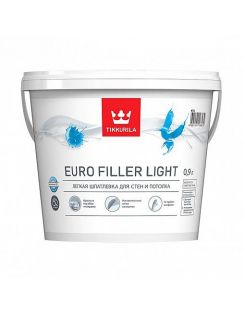 Шпатлевка Tikkurila Euro Filler Light легкая 0.9л