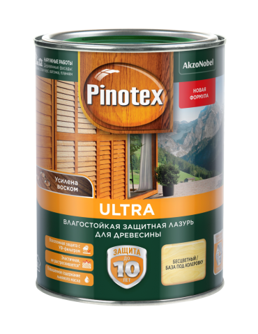 Пропитка PINOTEX ULTRA, орегон, 2,7л