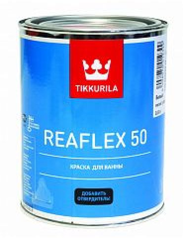 Краска для ванн Tikkurila Реафлекс-50, белая, 0,8л